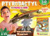 3D Book and Puzzle Pteradactyl - English Edition
