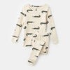 pyjama deux pièces en coton biologique, 2a - blanc