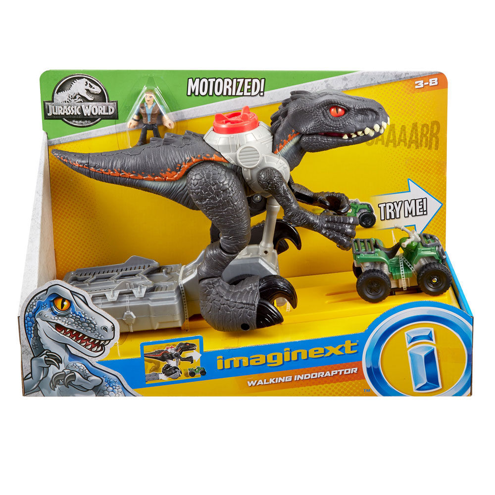 imaginext jurassic world toys