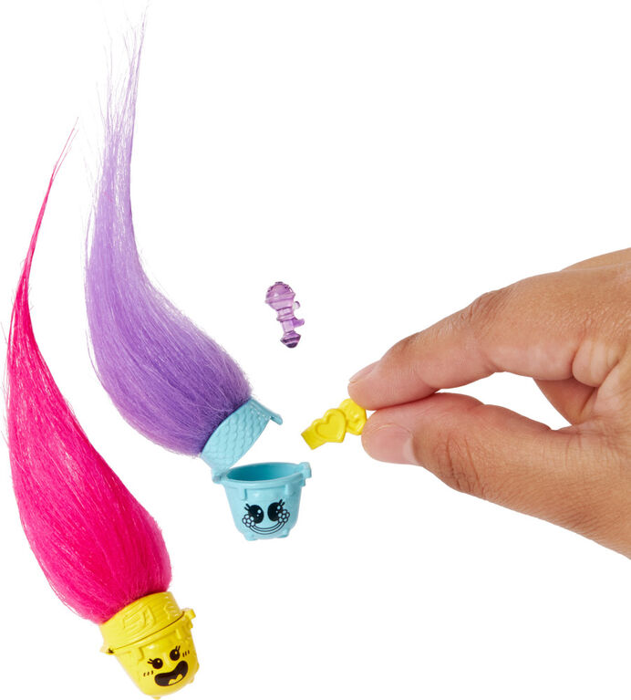 DreamWorks Trolls Band Together Hair Pops Poppy Small Doll and Accessories, Toys Inspired by the Movie