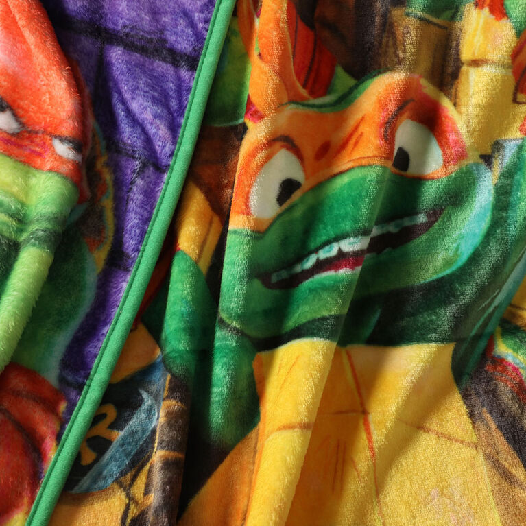 Teenage Mutant Ninja Turtles couverture 40 x 50 pouces