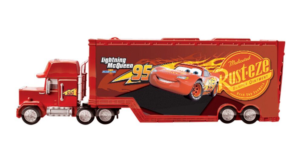 Lightning mcqueen mack truck toy new arrivals