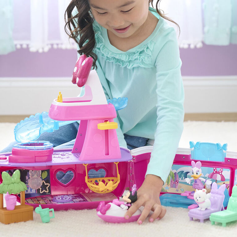 Disney Junior Minnie Mouse Bowdazzling Yacht Playset