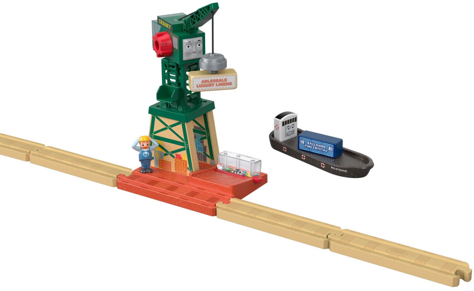Thomas Friends Wood Cranky at the Docks