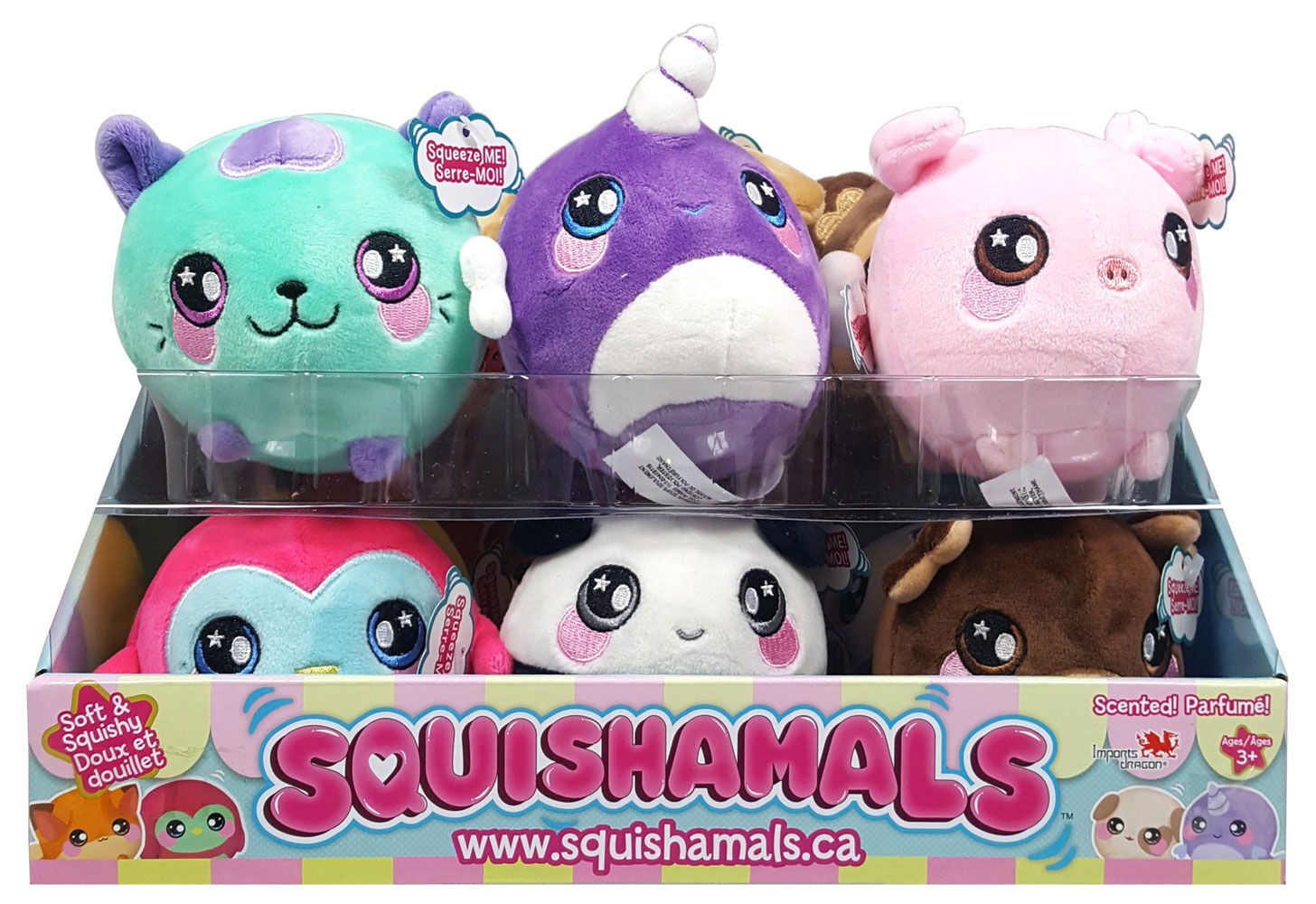 Squeezamals Series Pets - Colours and styles may vary