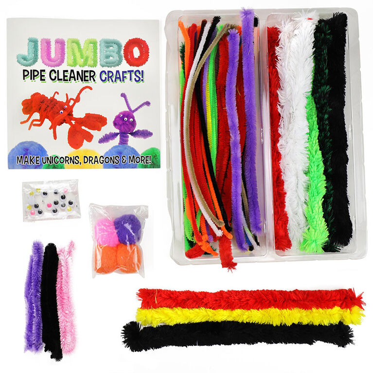 SpiceBox Children's Activity Kits Make and Play Jumbo Pipe Cleaner Crafts - English Edition