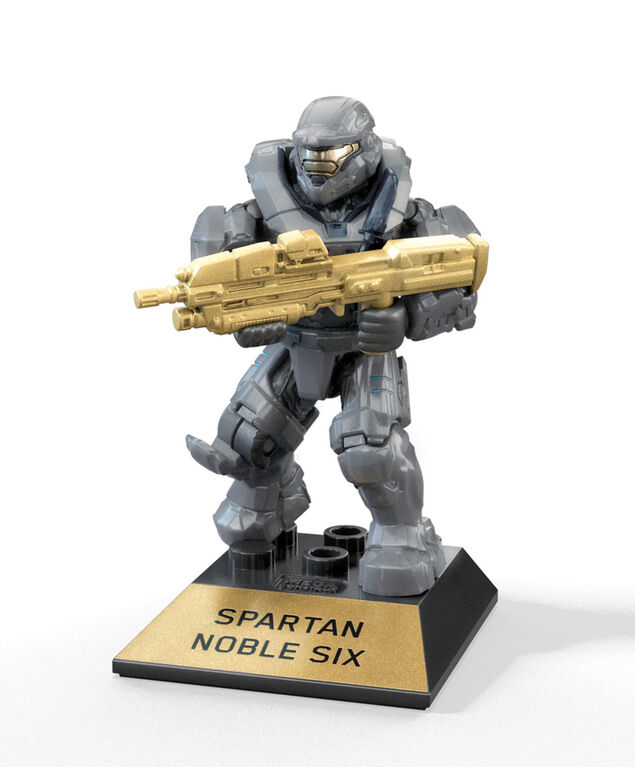 Mega Construx Halo Spartan Noble Six Micro Action Figure