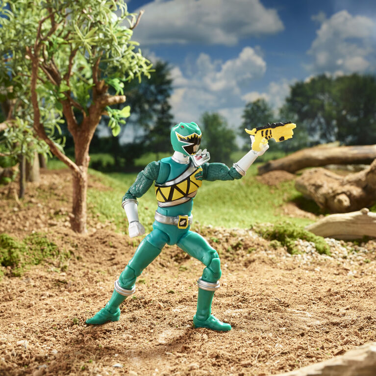 Power Rangers Lightning Collection Dino Charge Green Ranger 6-Inch Premium Collectible Action Figure
