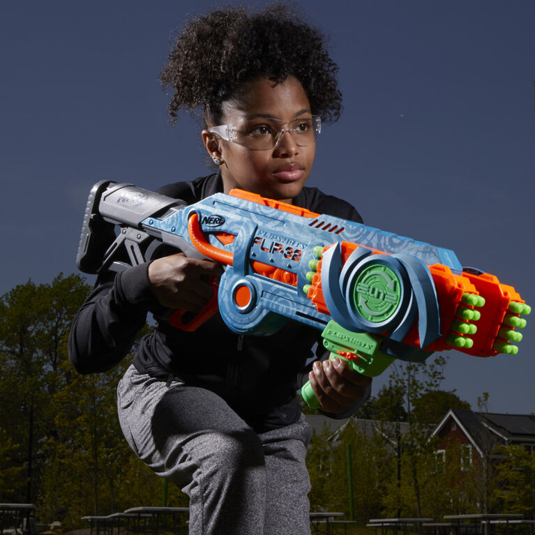 Nerf Elite 2.0 Flipshots Flip-32 Blaster with 32 Dart Barrels That Flip - R Exclusive