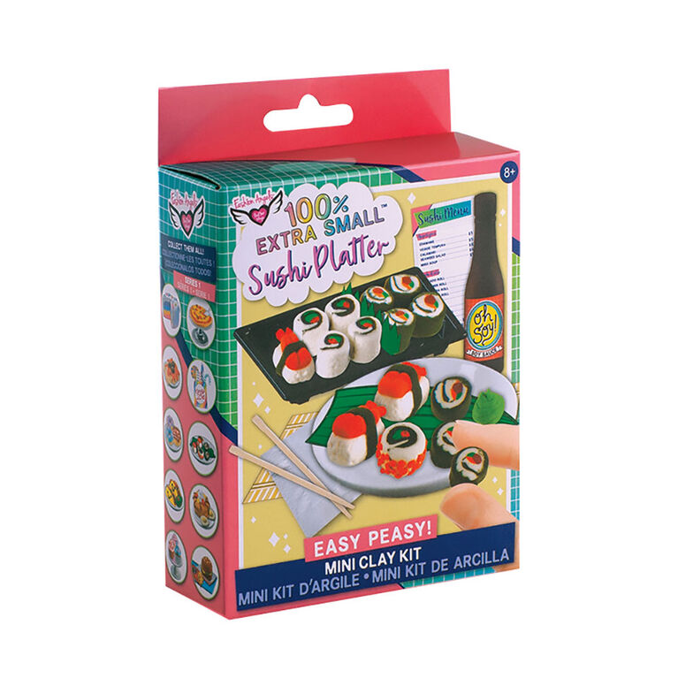 Fashion Angels - Kit 100% mini argile extra-plat pour petits sushis