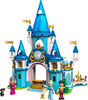 LEGO  Disney Le château de Cendrillon et du Prince charmant 43206 Ensemble de construction (365 pièces)