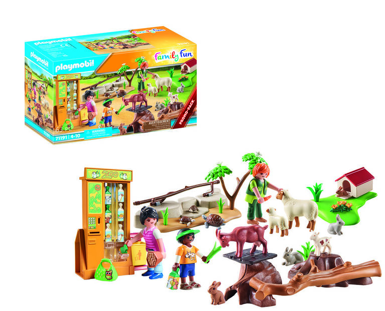  PLAYMOBIL Petting Zoo : Toys & Games