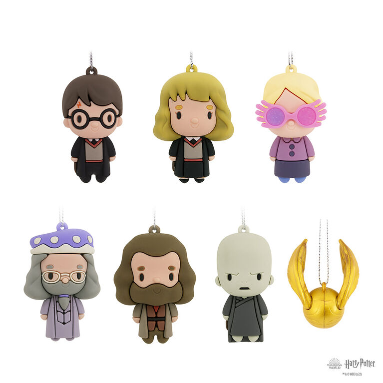 Hallmark Harry Potter and Friends Miniature Christmas Ornaments