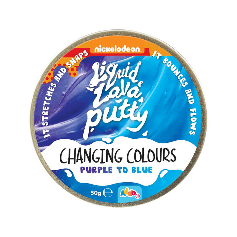 Pâte à modeler Liquid Lava Putty qui change de couleur - Notre exclusivité - L'assortiment peut varier