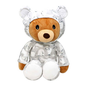 Jesse & Lulu Lounge Sleepover Bear: Grey Polar Bear