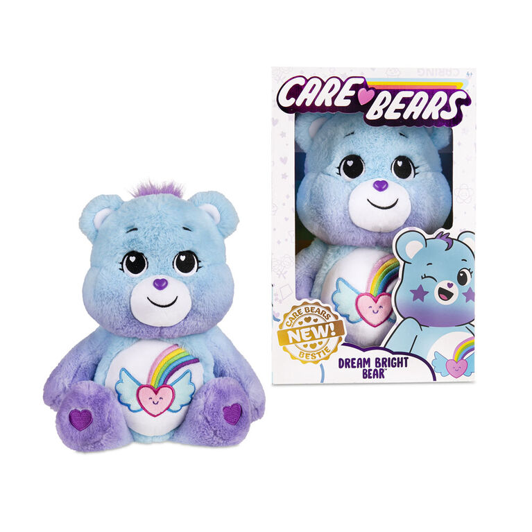 Care Bears, Ours en Peluche Papillon partagé de 22 cm