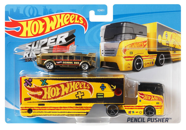 Hot Wheels Super Rigs - Pencil Pusher