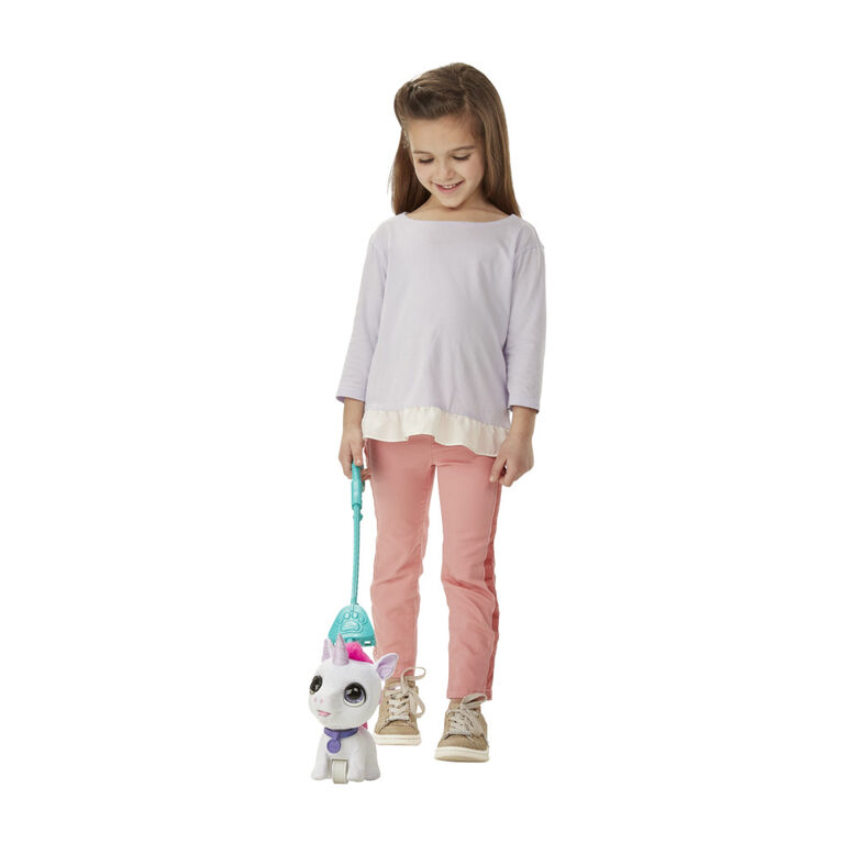 furReal Walkalots Big Wags Unicorn Interactive Pet Toy, Sounds and Motion