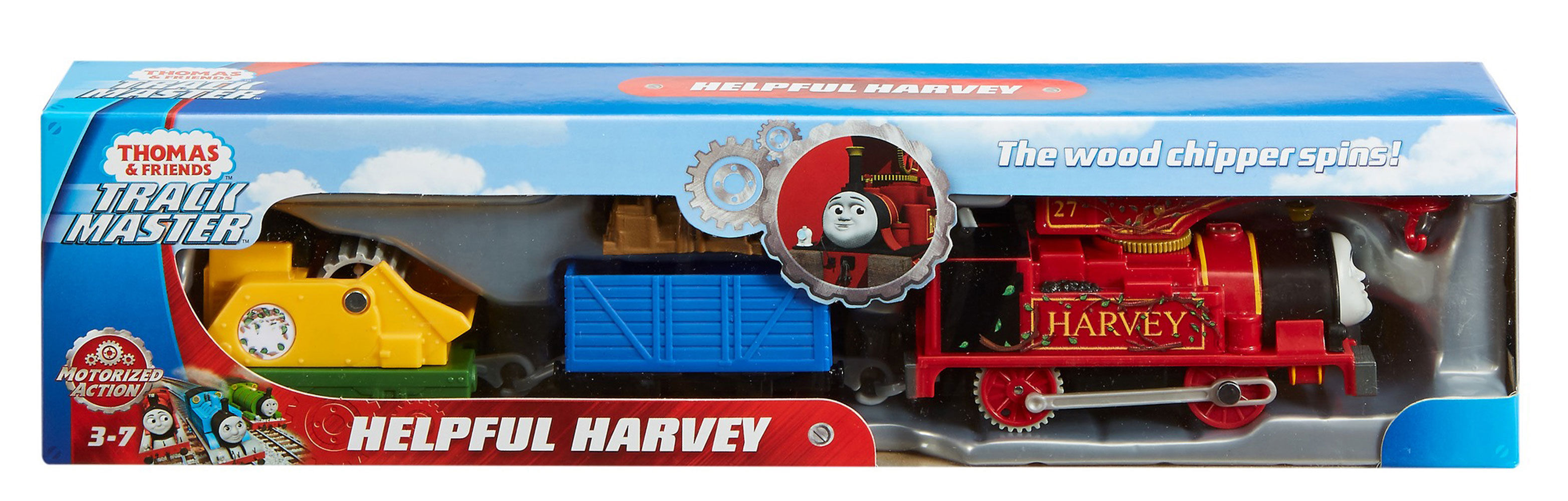 Thomas and friends trackmaster harvey on sale
