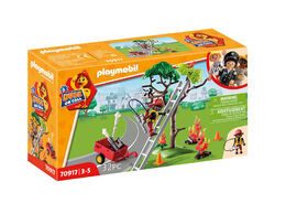 Playmobil - D.O.C. - Fire Rescue Action: Cat Rescue