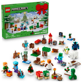 LEGO Minecraft Le Calendrier de l'Avent 2025, Article de Jeu Vidéo à Collectionner, Cadeau de Noël pour Amateur de Jeu Vidéo pour Enfants 21280