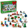 LEGO Minecraft Le Calendrier de l'Avent 2025, Article de Jeu Vidéo à Collectionner, Cadeau de Noël pour Amateur de Jeu Vidéo pour Enfants 21280