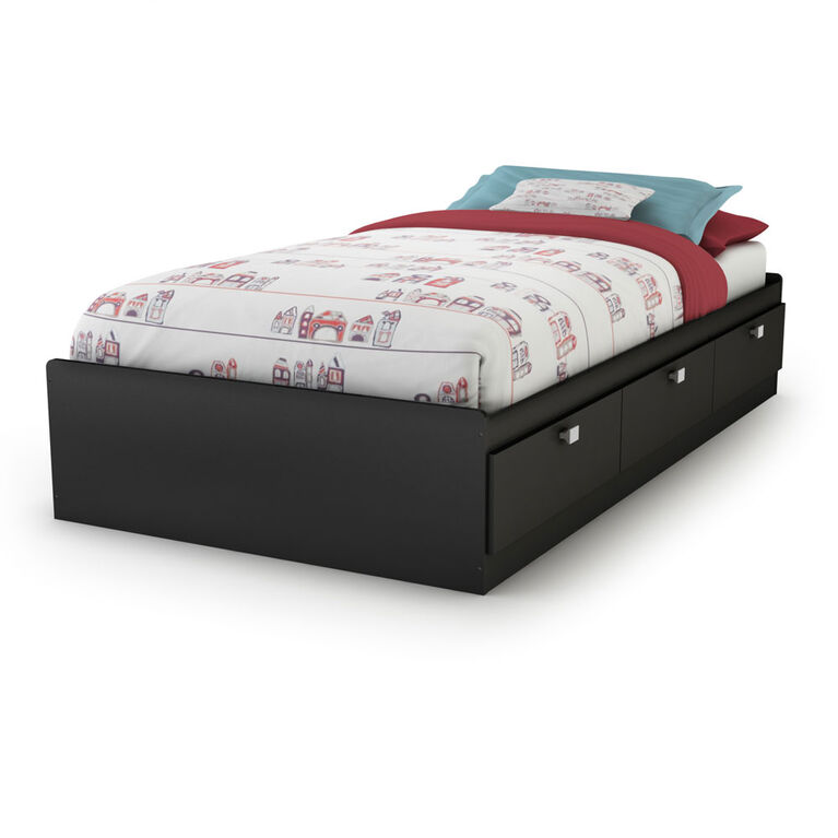 Spark Mate S Platform Storage Bed With, Twin Bed With 6 Drawers Canada