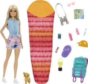 ​Barbie It Takes Two "Malibu" Camping Doll (11.5 in Blonde) with Pet Puppy