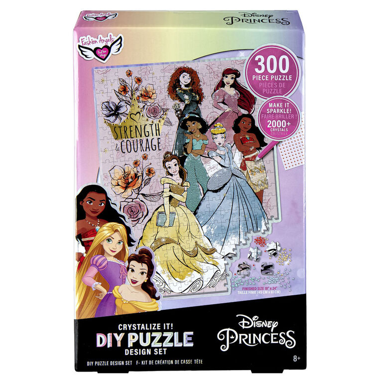 Disney Princess Crystalize It! Diy Puzzle Kit