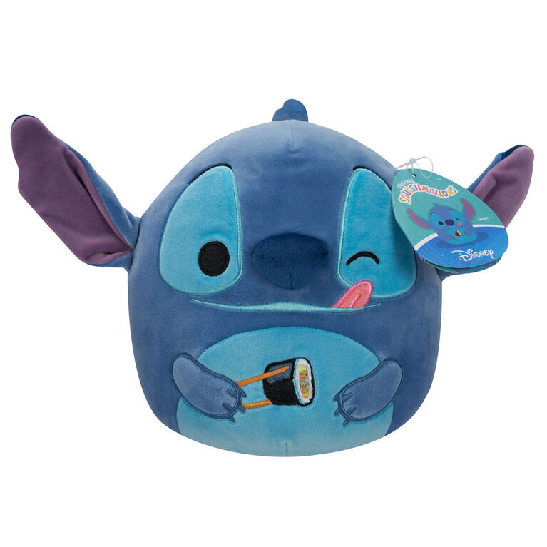 Squishmallows 8" Disney Stitch - Stitch Holding Sushi