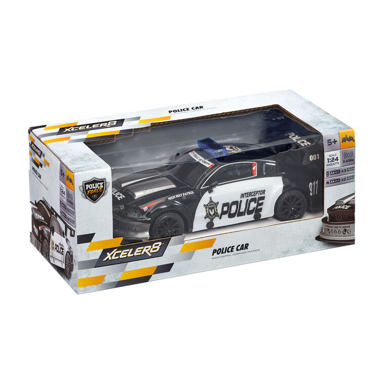 Xceler8 1:24 RC Police Car - R Exclusive