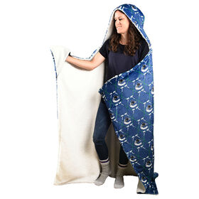 NHL Vancouver Canucks Hooded Wearable Throw Blanket, 50" x 70"