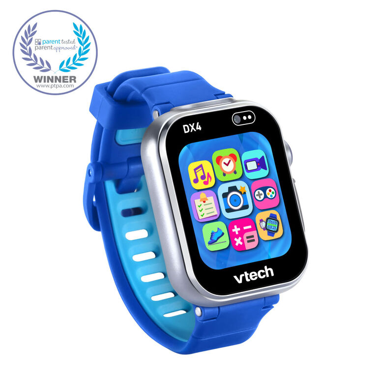VTech KidiZoom Smartwatch DX4 with Dual Cameras, Photo & Video Effects, Secure Watch Pairing, Games, Splash-proof, Built-in Rechargeable Battery