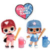 L.O.L. Surprise All-Star B.B.s Sports Series 1 Baseball Sparkly Dolls with 8 Surprises