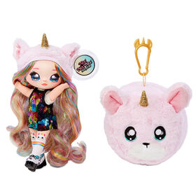 Na! Na! Na! Surprise 2-in-1 Fashion Doll & Plush Pom with Confetti Balloon Unboxing - Assortment May Vary - One Doll Per Purchase - English Edition