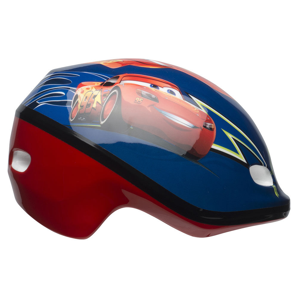 Lightning mcqueen bike 2024 helmet