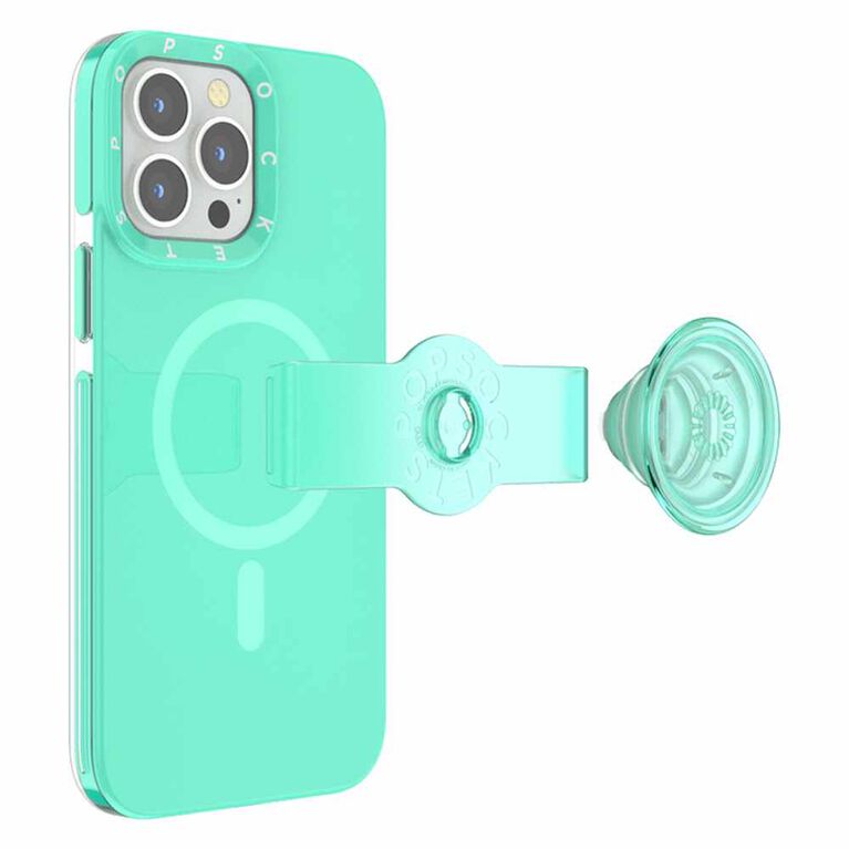 PopSockets PopCase with MagSafe iPhone 13 Pro Max Spearmint