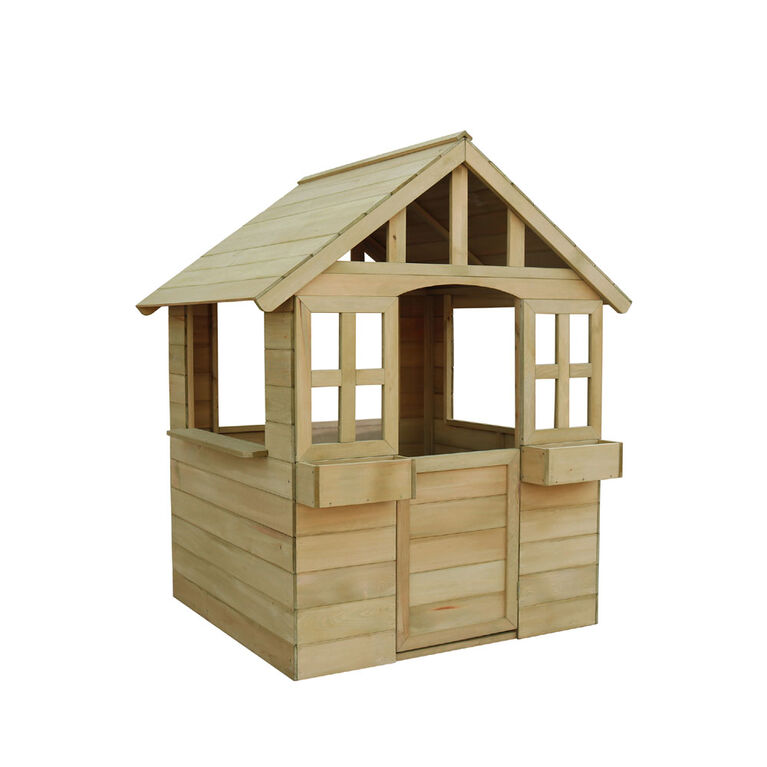 Maison cubique en bois TP