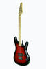 Bridgecraft Viper Full Sized Electric Maple Guitar and Accessories - Red