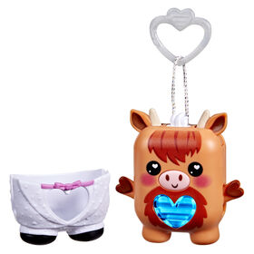 Hasbro Nano-mals Cowbert le boeuf Highland, compagnon électronique