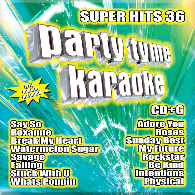 Party Tyme Karaoke - Super Hits 36 - English Edition
