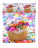 Gouchee Design - Ens Housse De Couette Impression Numérique Grand - Petits Gateaux