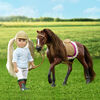 Cheval-jouet et accessoires, Quarter horse américain brun, Lori