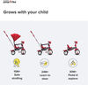 smarTrike Breeze Plus Tricycle 4 en 1 pour enfants de 1, 2 et 3 ans Rouge