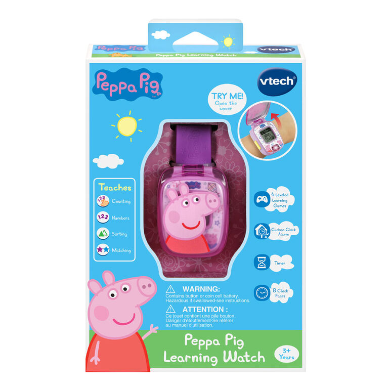 VTech Peppa Pig Learning Watch - Édition anglaise