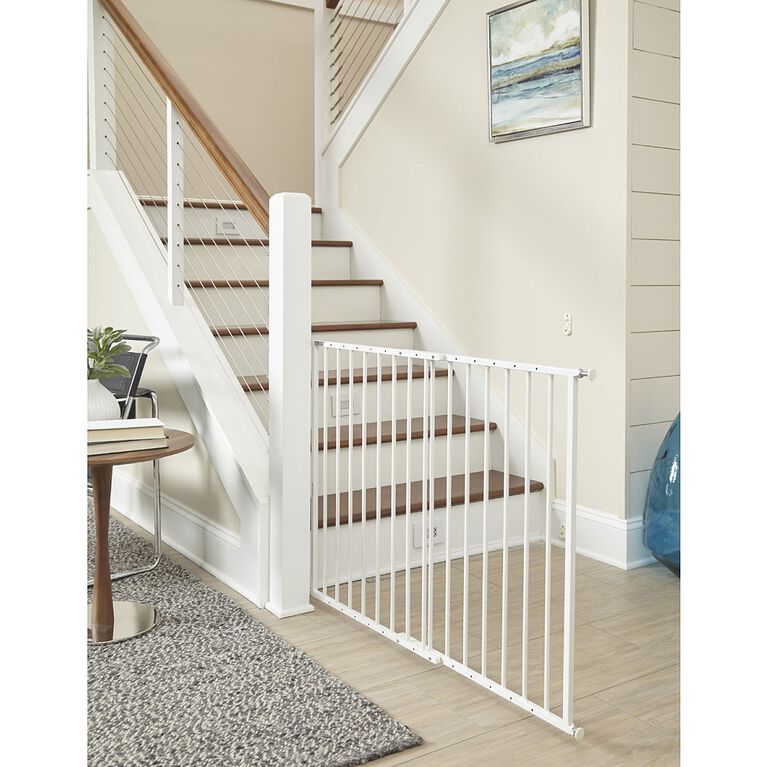 Storkcraft Easy Walk Thru Metal Safety Gate White Babies R Us Canada