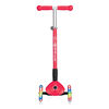 Globber Primo Foldable With Lights Red