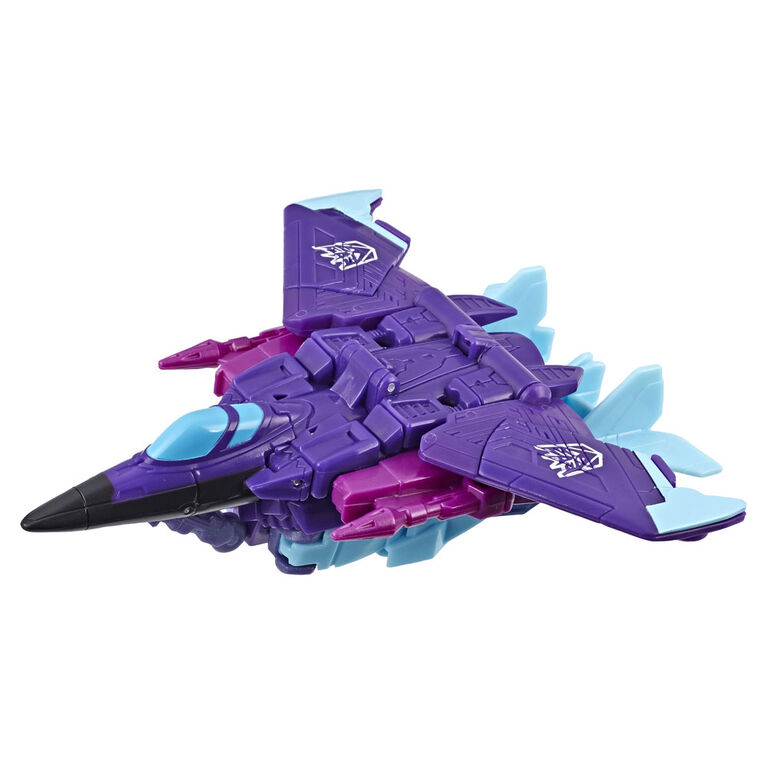 "Transformers Cyberverse classe guerrier, figurine Slipstream". - Notre Exclusivité