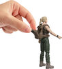 Jurassic World Rebirth Zora Bennett & Velociraptor Figures Pack, Movie Authentic 3.75 Inch Scale
