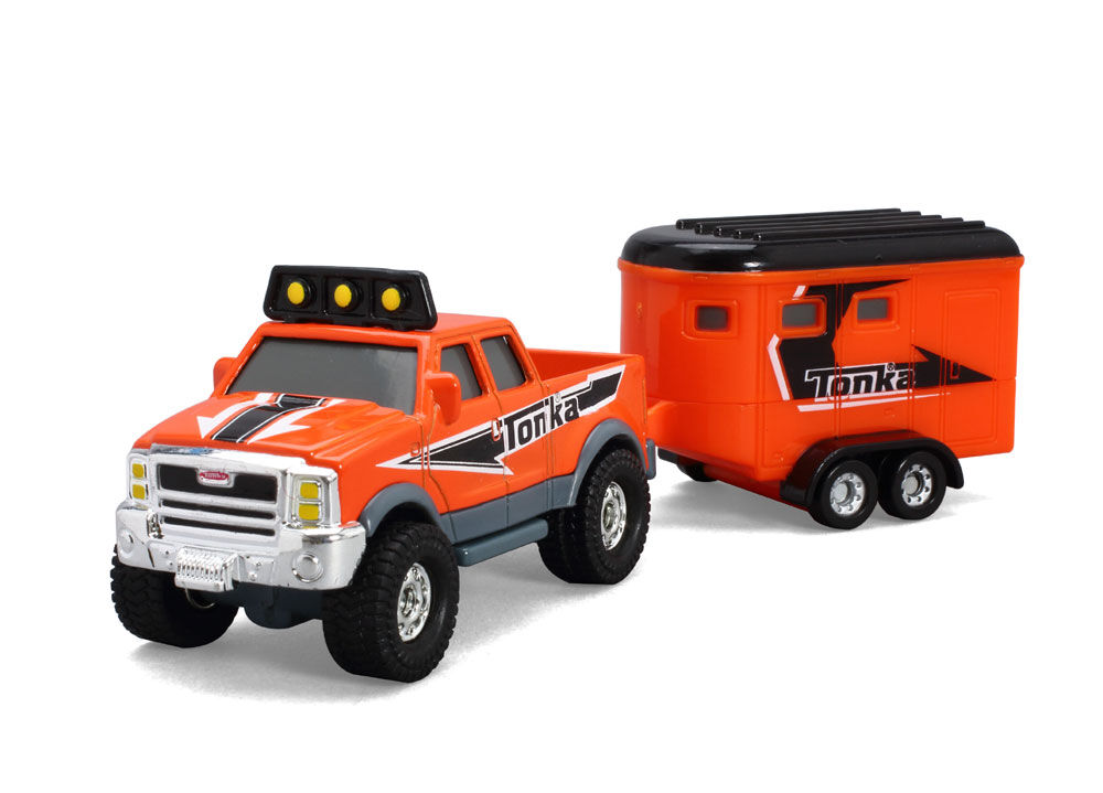 Tonka truck and top trailer